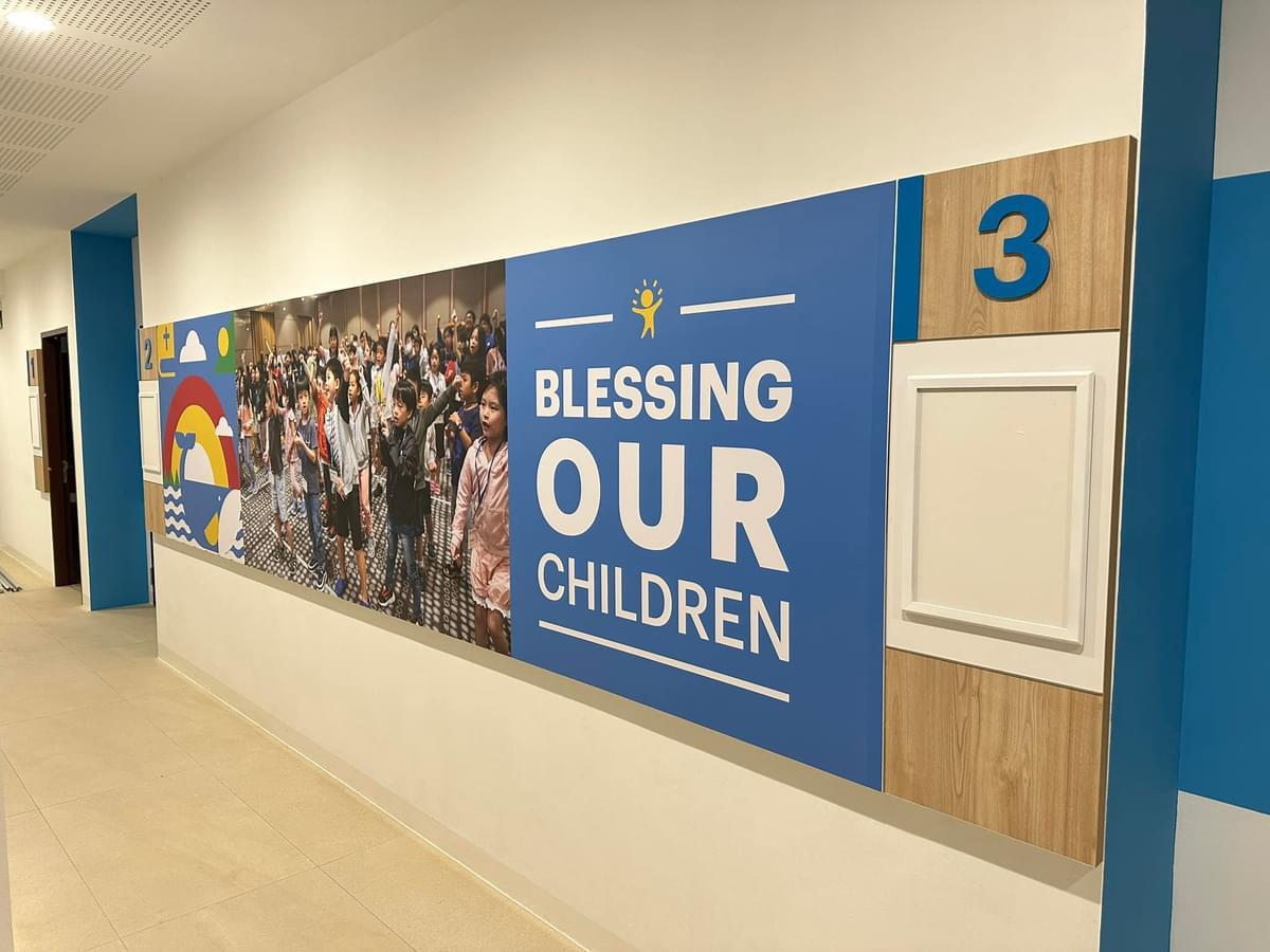 Wall Graphic for ARPC Church